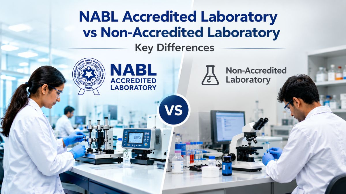 NABL Accredited Laboratory vs Non-Accredited Laboratory: Key Differences